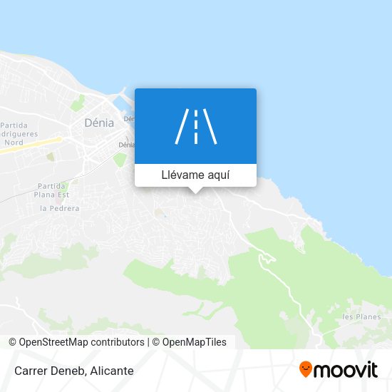 Mapa Carrer Deneb