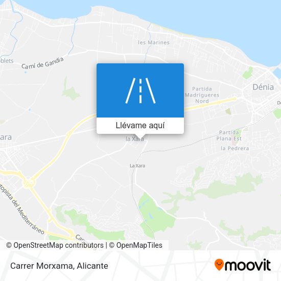 Mapa Carrer Morxama