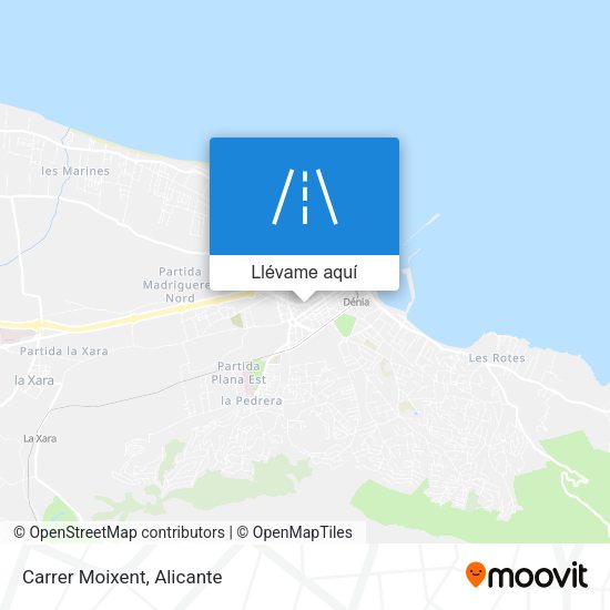 Mapa Carrer Moixent