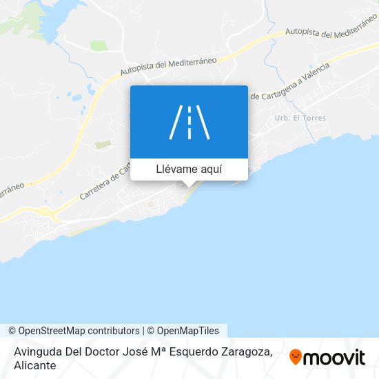 Mapa Avinguda Del Doctor José Mª Esquerdo Zaragoza
