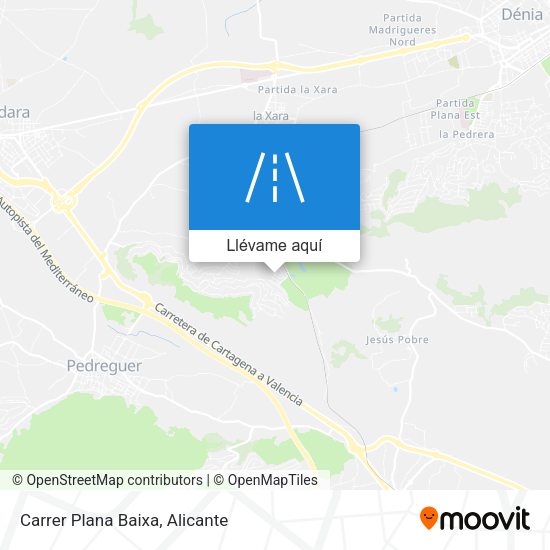 Mapa Carrer Plana Baixa