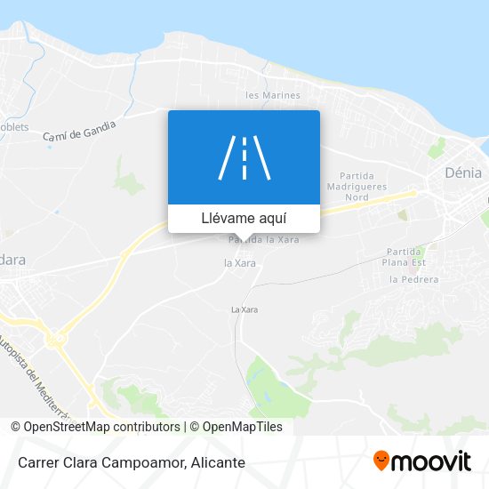 Mapa Carrer Clara Campoamor