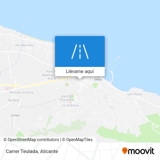 Mapa Carrer Teulada