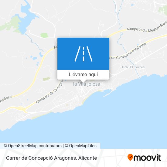 Mapa Carrer de Concepció Aragonès
