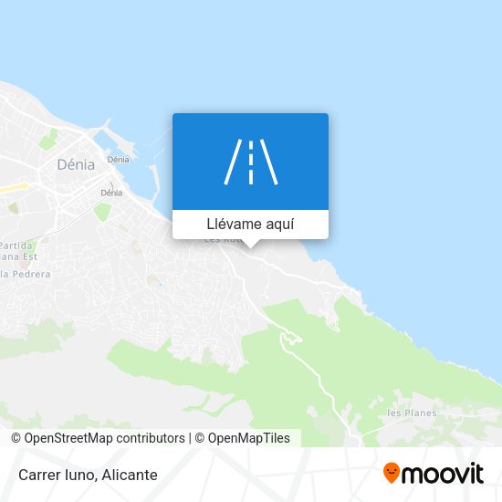 Mapa Carrer Iuno