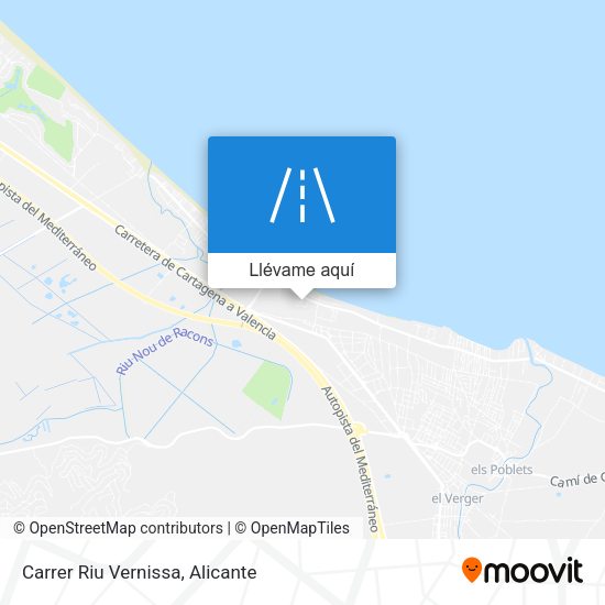 Mapa Carrer Riu Vernissa