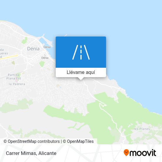 Mapa Carrer Mimas
