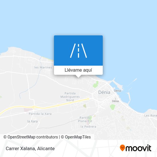 Mapa Carrer Xalana