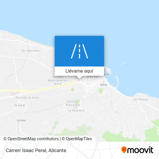 Mapa Carrerr Isaac Peral