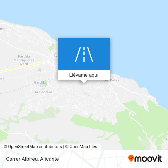 Mapa Carrer Albireu