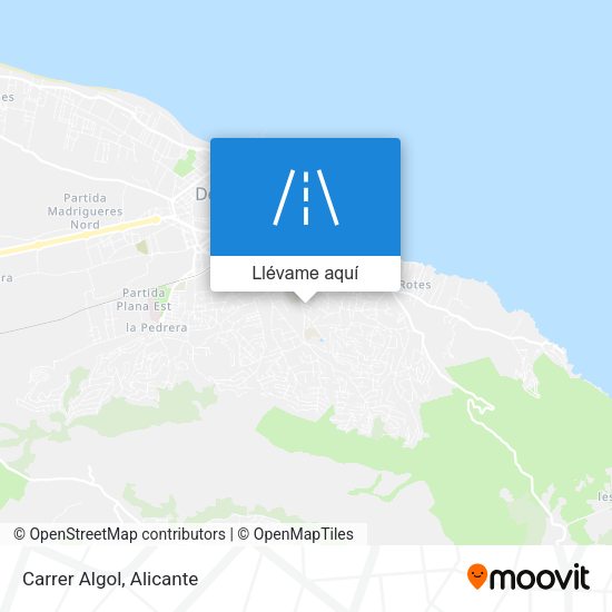 Mapa Carrer Algol