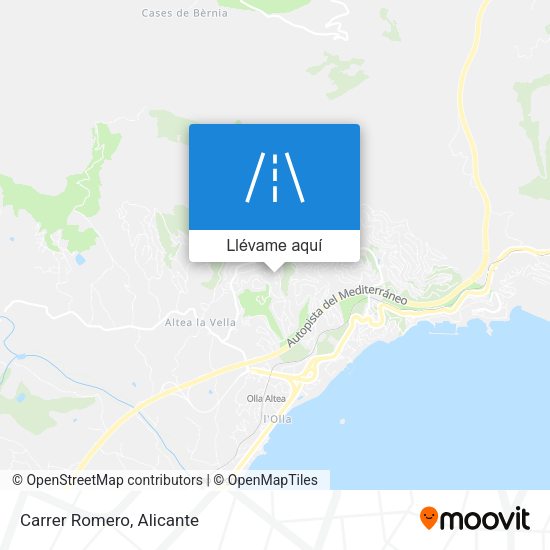 Mapa Carrer Romero
