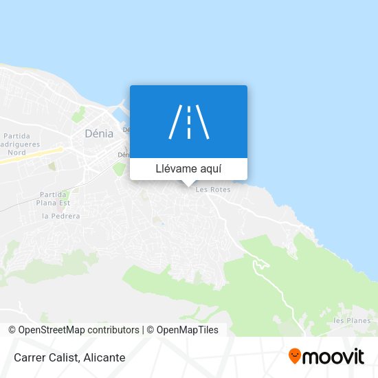 Mapa Carrer Calist
