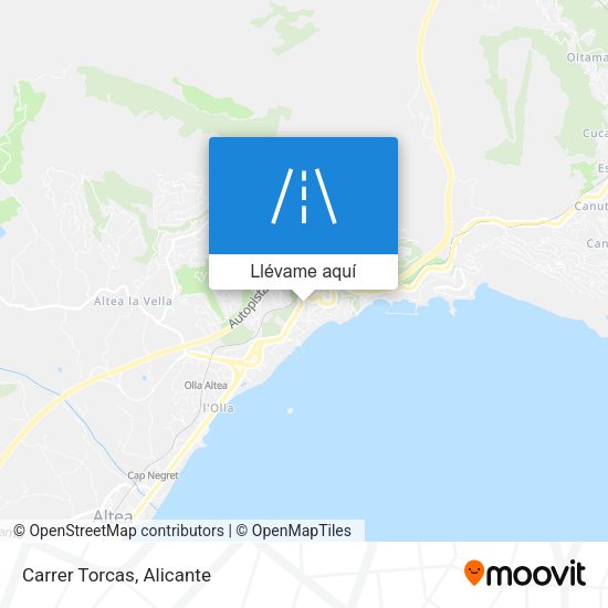 Mapa Carrer Torcas