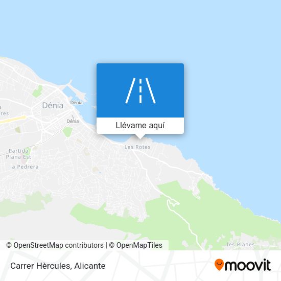 Mapa Carrer Hèrcules