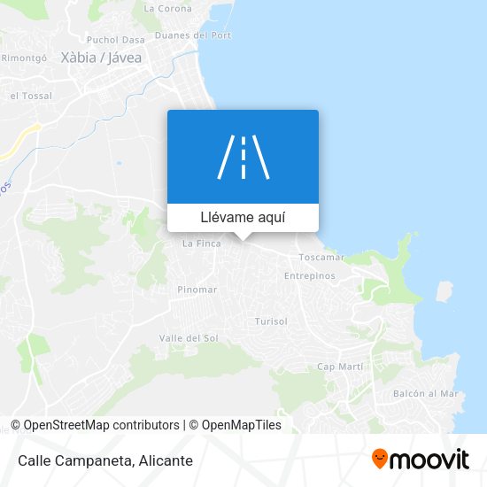 Mapa Calle Campaneta