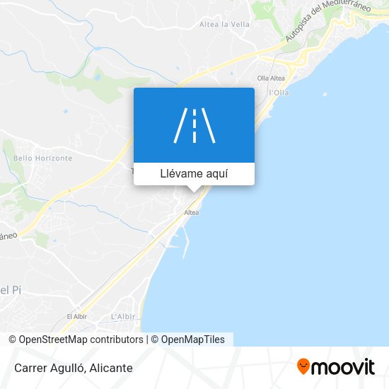 Mapa Carrer Agulló