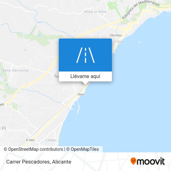 Mapa Carrer Pescadores