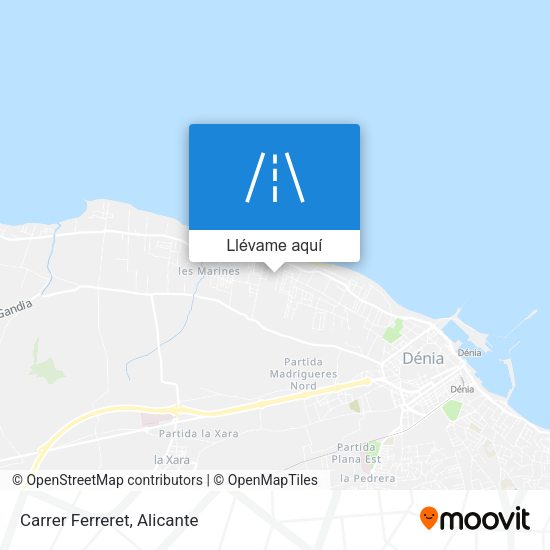 Mapa Carrer Ferreret