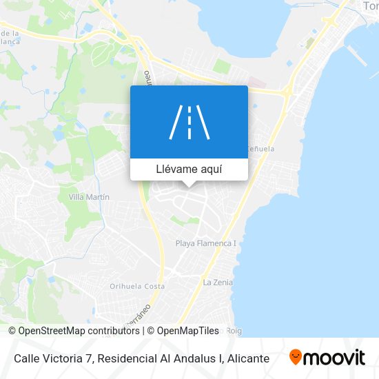 Mapa Calle Victoria 7, Residencial Al Andalus I