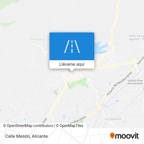 Mapa Calle Mesón
