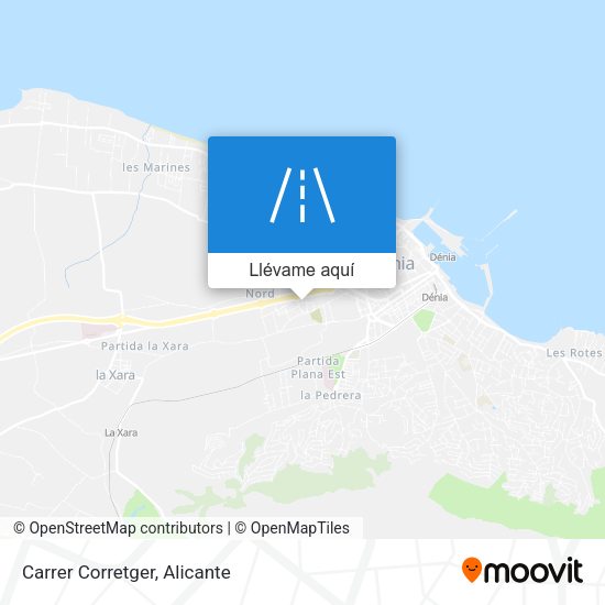 Mapa Carrer Corretger