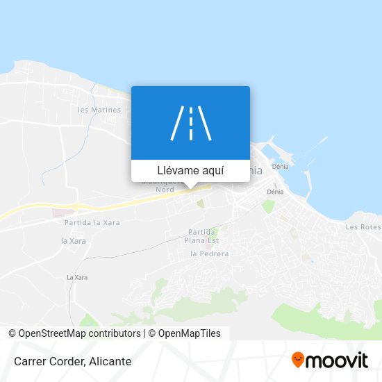 Mapa Carrer Corder