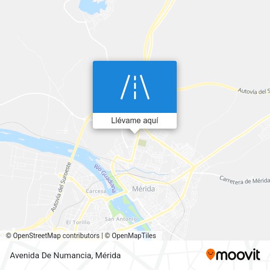 Mapa Avenida De Numancia