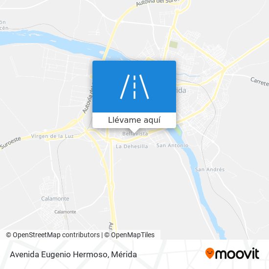 Mapa Avenida Eugenio Hermoso