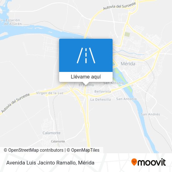 Mapa Avenida Luis Jacinto Ramallo
