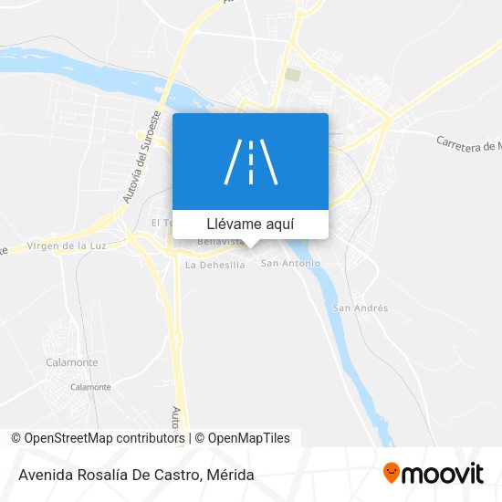 Mapa Avenida Rosalía De Castro