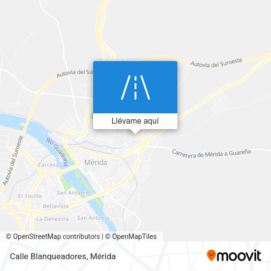 Mapa Calle Blanqueadores