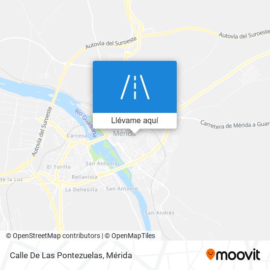 Mapa Calle De Las Pontezuelas