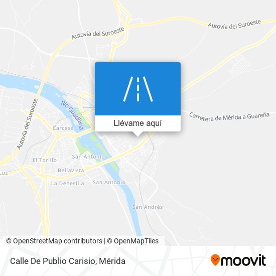 Mapa Calle De Publio Carisio
