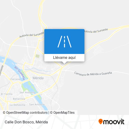 Mapa Calle Don Bosco