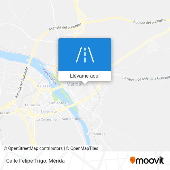 Mapa Calle Felipe Trigo