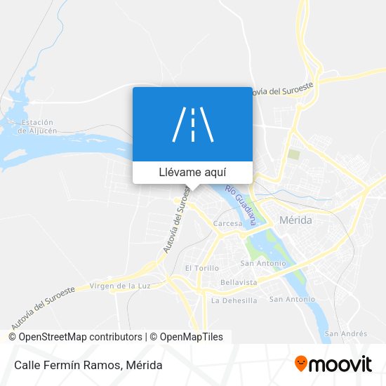 Mapa Calle Fermín Ramos