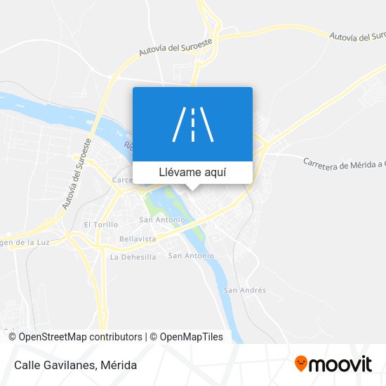 Mapa Calle Gavilanes