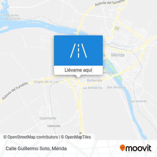 Mapa Calle Guillermo Soto