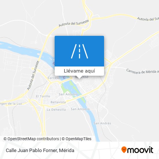 Mapa Calle Juan Pablo Forner