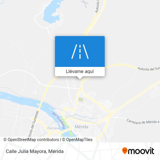 Mapa Calle Julia Mayora