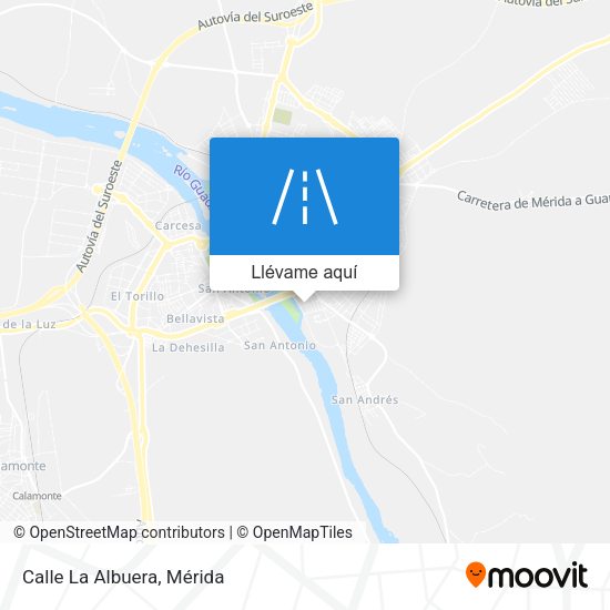 Mapa Calle La Albuera