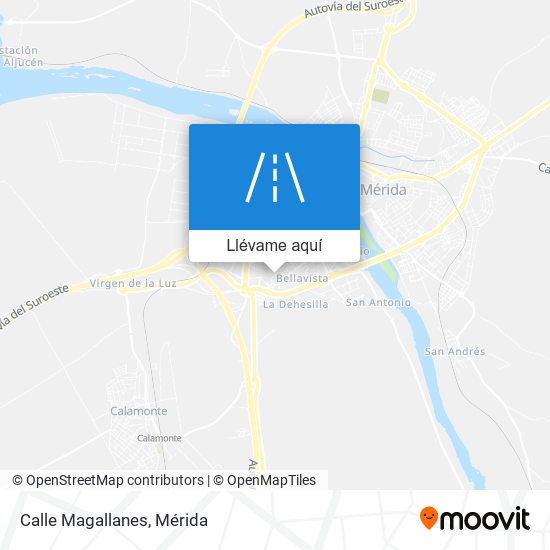Mapa Calle Magallanes