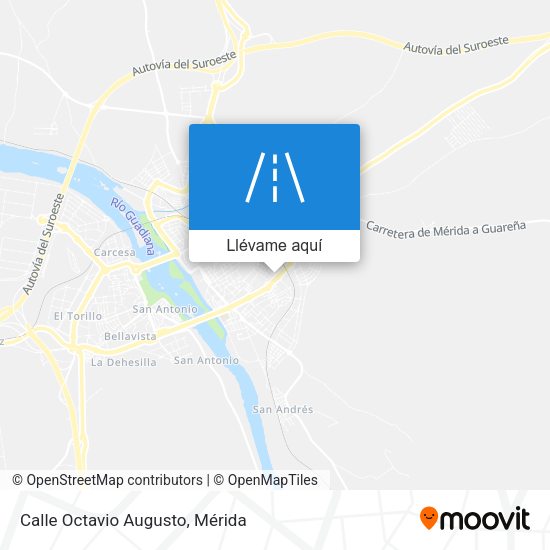 Mapa Calle Octavio Augusto