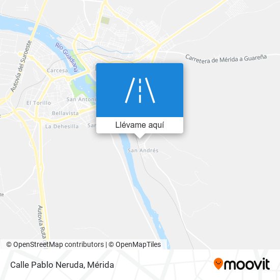Mapa Calle Pablo Neruda