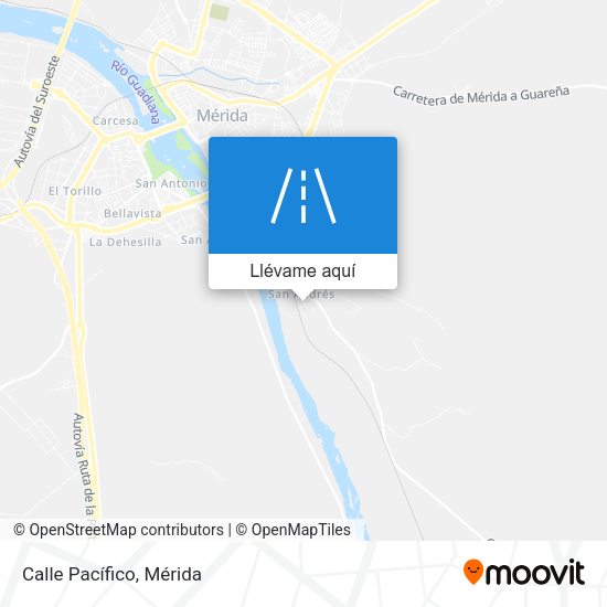 Mapa Calle Pacífico