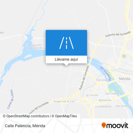 Mapa Calle Palencia