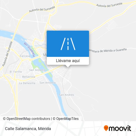 Mapa Calle Salamanca