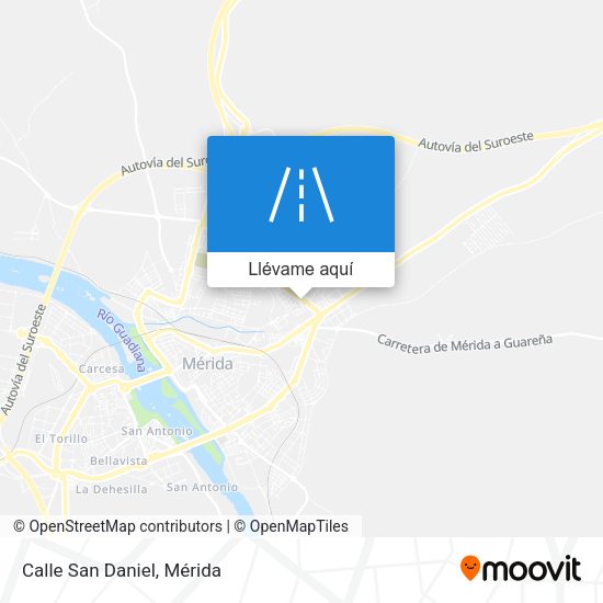 Mapa Calle San Daniel