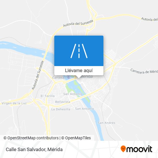 Mapa Calle San Salvador